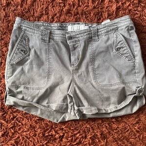 Torrid Gray Women's Cargo Shorts 18